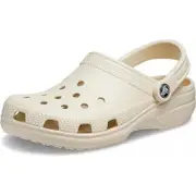 Crocs Unisex Adult Classic Clog, Crocs Shoes Classic Clogs Slippers Garden Breathable Shoes Men Women Adult Beige