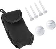 QSTDGVPW Golf Ball Waist Bag Practical Neoprene Golf Ball Storage Bag Case