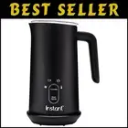 Effortless Milk Frother with Cool-Touch Handle & 4 Foam Settings, 10oz Capacity