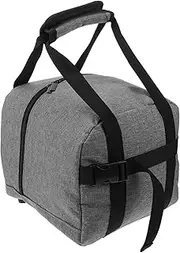 YARNOW Bowling Bag Single Bowling Tote Bag Net Bag Bowling Balls Ball Bag Duffle Bag Sports Bags Basketball Net Mesh Ball Storage Rack Bowling Accessories Mini Soccer Grey Oxford Cloth
