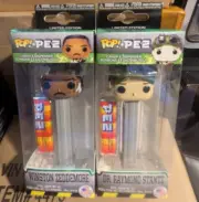 FUNKO POP PEZ GHOSTBUSTERS: WINSTON & RAYMOND Dispensers LOT OF 2 (NEW)
