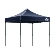 Instahut Gazebo Pop Up Marquee 3x3 Outdoor Wedding Gazebos Base Pod Kit Navy