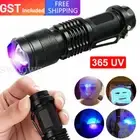UV Ultra Violet LED Flashlight Blacklight Light 365 nM 395 Inspection Lamp Torch