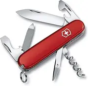 Victorinox Swiss Army Pocket Knife Sportsman with 13 Functions, Red