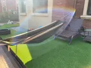 Portable Outdoor Camping Hiking Water Hydro HOT TUB Hammock With Gas Heater