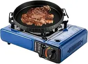 Cassette Furnace - Outdoor Camping Stoves - Backpack Cooker Stove Burners, Camp Kitchen Equipment with Case and Protective