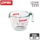 任-任-美國康寧 Pyrex 耐熱玻璃單耳量杯-250ml