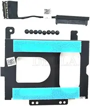 Compatible for Dell Compatible for Alienware 17 R4 / 15C R3 HDD Hard Drive Connector Cable 6WP6Y + HDD Bracket Caddy GWD21