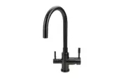 SWEDIA Otto - Stainless Steel Kitchen Mixer Tap with Filtered Water Outlet - Satin Black Finish