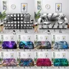 Abstract Sofa Slipcover Elastic Psychedelic Couch Cover L Shape 1/2/3/4Seaters