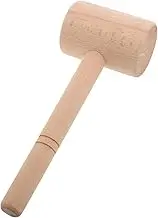 FIXOSHEE Woodworking Leather Hammer with Handle for DIY Leather Crafting Carving and Stamping Precision Design for All Skill Levels Sturdy and Versatile Tool