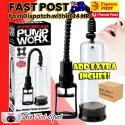 EXTRA WIDE Penis Pump Worx Enlarger Enlargement Cock Vacuum Dick PipeDream