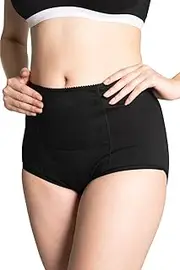 [Generic] Pantie para menstruación con parche caliente, Y Beige, Small-Large