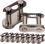 OSOLADY 10pcs Car Chain Button Chain Breaker The Chain Transmission Chain Link Chain Joint Link Connector Link for Bike Heavy Duty Chain Link Chain Supplies Motorcycle Chain Oiler Metal