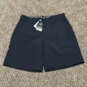 NWT Swannies Golf Sully Mens Size 34 Navy Blue Chino Shorts