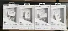 Google Pixel 3 XL Case Lot -- 4 Clear New In Box Protective Cases for Pixel 3XL