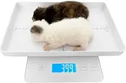 Digital pet Scale for Small Animal, Whelping Scale,Mini Precision Gram Weight Balance Scale, High Precision 1g, Suitable for Newborn Pets