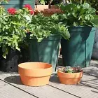 Imitation Terracotta Pot For Planter With Hole Cactus Indoor Garden Bonsai Pots