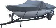 Seal Skin Trailerable Boat Cover- 16'-18.5' Fits V-Hull,Bass Boat,Runabout,Fishi