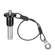 304 Stainless Steel Grip Push-Button Locking Pins with 24cm Wire (8mm-16mm)