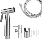 APTPKGDFDK Sprayer Toilet Set Nozzle Spray Bidet Faucet Shower Nozzle Faucet Toilet Sleeve Socket(OneColor)