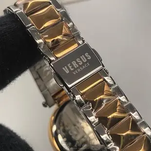 VERSUS VERSACE手錶, 女錶 32mm 玫瑰金芒星精鋼錶殼 白色中二針顯示錶面款 VV00365