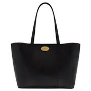 [Mulberry] Bayswater Tote Black Small Classic Grain