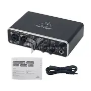 UMC202HD 2x2 24-Bit/192KHz USB Audio Interface External Sound Card w/Mic Preamp