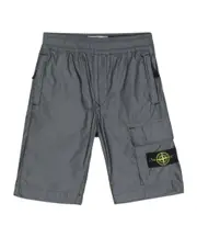 Stone Island Junior Compass Patch Elasticated Waistband Shorts 8Y,6Y,14Y,12Y blue