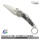 【詮國】Noc Knives 機械風 Karambit 折刀(黑)- M390鋼(石洗/拉絲處理) / MT-11/BL