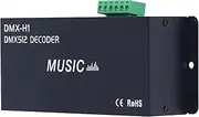 3 Channel DMX RGB LED Decoder Controller - Modifiable Dimming Decorder for LED Lights - for Bars, Clubs, Hotels(8A)