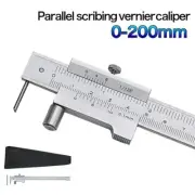 Ruler Parallel scribe caliper Marking Vernier Caliper 0-200mm Measuring Tool