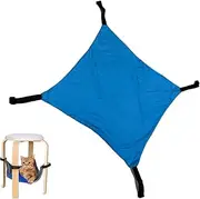 Yabauuop Cat Hammock for Cage - Soft Cat Hammock Bed Adjustable | Comfortable Rest Sleeping Pad, Double-Sided Kitten Bed Cage Accessories for Indoor Kittens