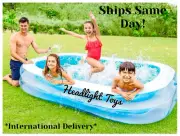Intex Inflatable Family Swimming Pool Kiddie Swim Center 103" x 69" x 22" Sealed
