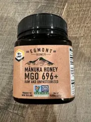 Egmont Manuka Honey, Raw And Unpasteurized, UMF 18+, MGO 696+, 8.82 oz (250 g)