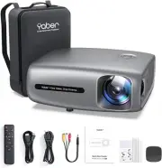 YABER Pro U7 5G Wifi Bluetooth Projector, Native 1080P (4K Support) 12000 Lumen