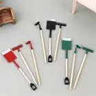 Dollhouse Miniature Shovel Hoe and Pitchfork Simulation Shovel Farming Tools