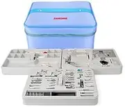 Janome 9mm Foot Accessory Storage Case - Blue