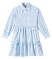 [Scotch & Soda Kids] Scotch & Soda Kids Striped cotton dress Y 4 blue