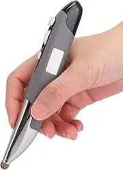 Wireless Optical Pocket Rechargeable Pen Mouse, Wireless Pocket Pen Mouse, Adjustable 800/1200/1600 DPI 4 Buttons USB Optical PC Laptops Tablets Smartphones Intelligent TV Pen Mouse