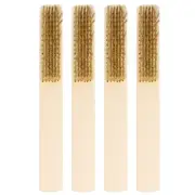 4 Pcs Pure Copper Wire Cleaning Brush Scrub Set to Remove Rust Multi Functional