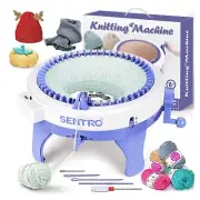 SENTRO 48 Needles Knitting Machines with Row Counter, Smart Knitting Crochet ...