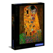 1000pc Clementoni 69x50cm Jigsaw Puzzle Klimt The Kiss Kids/Children Game 8+