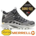 【MERRELL 美國】MOAB SPEED 2男GT 中筒健行鞋『熔岩煙灰』037503 多功能鞋.休閒鞋.登山鞋.露