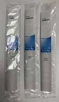 Philips Sonicare BreathRx Tongue Scraper Cleaner - Set of 3 Breath RX