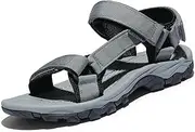 [NORTIV 8] Men's Sandals Hiking Sports Lightweight Summer Water Arch Support River Open Toe Athletic Trail Outdoor Walking Sandals