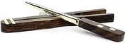 Brass Bladed Premium Rosewood Paper Cutter | Handheld Old School Paper Cutter