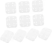 BESTOYARD 10pcs Reusable Humidifier Pads Essential Oil Aroma Pads for Mineral Absorption Compatible Replacement Filters for Efficient Humidifier Performance Freshen Indoor Air Quality