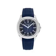 Patek Philippe Aquanaut 5168G-001 White Gold Blue Dial Men's Watch (2024)