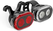 CYCLAMI Cycling Bicycle Front & Rear Light Set - USB Rechargeable, Waterproof LED Bike Lights for MTB & Road Bikes
